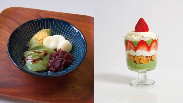 青汁豆花風