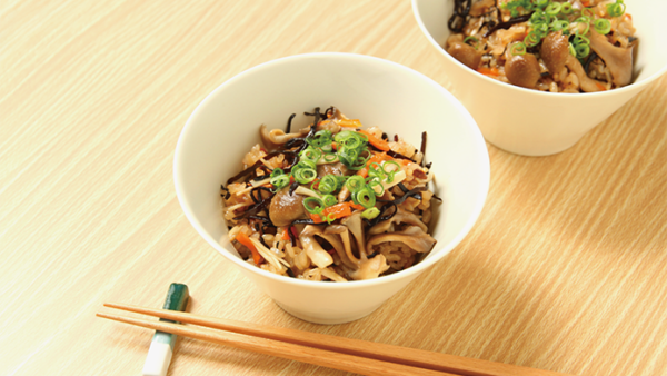 お手軽十六雑穀おこわ