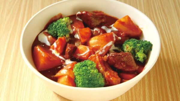 十六茶ビーフシチュー