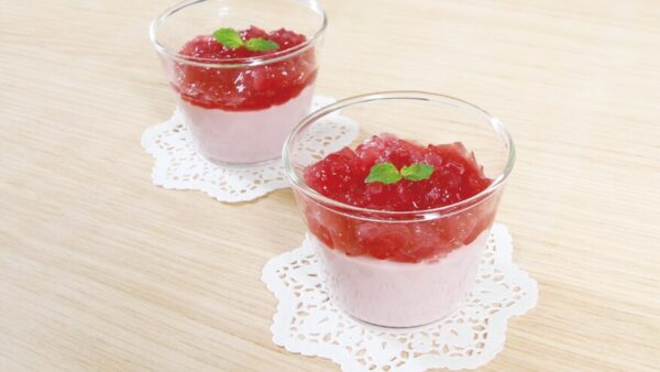 ピュアベリーの米粉ゼリー